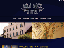 Tablet Screenshot of hotelruzest.cz